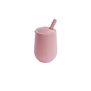 EZPZ Silikone Kop Sugerør Støvet Rosa