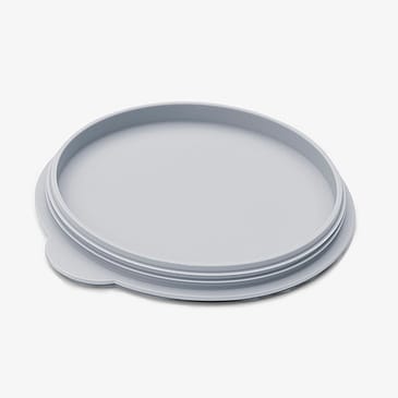 EZPZ Silikone Låg Støvet Gråblå