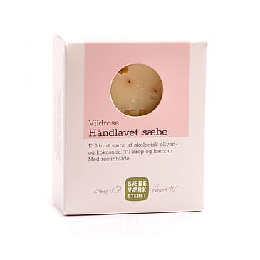 SÆBEVÆRKSTEDET Håndlavet sæbe Vildrose 100 g