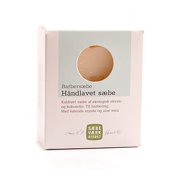 SÆBEVÆRKSTEDET Håndlavet barbersæbe 100 g