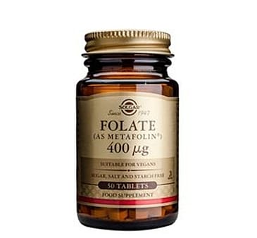 Solgar Folat (Metafolin) 400 ug 50 tabl.