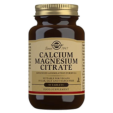Solgar Calcium Magnesium Citrate 50 tabl.