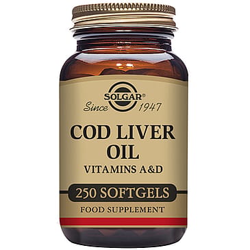 Solgar Norsk Levertranolie 250 kaps.
