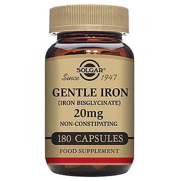 Solgar Gentle Iron 20 mg 180 kaps.
