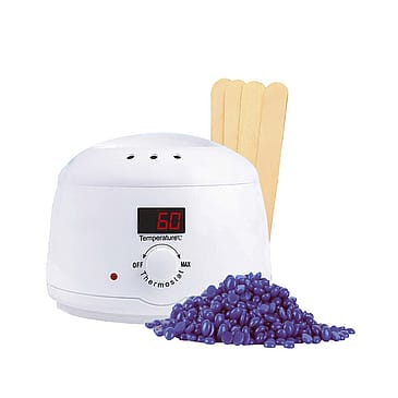 UNIQ Pro Wax Pearls Set med LED Display 1 stk