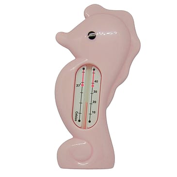 Oopsy Bade Termometer Søhest Rosa
