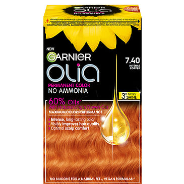 Garnier Olia Permanent Color 7.40 Intense Copper