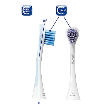 Curaprox Power Pro Refill Børstehoved 2-pak 2-pak