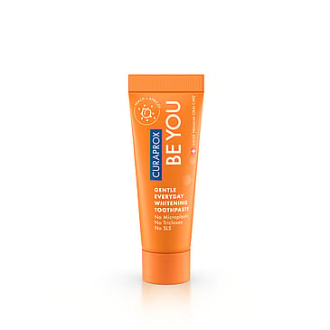 Curaprox Be You Tandpasta Fersken/Abrikos, Orange 10 ml