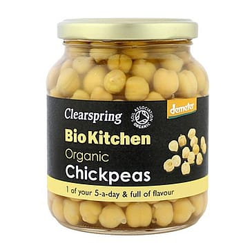 Clearspring Kikærter Biodynamisk Ø 360 g