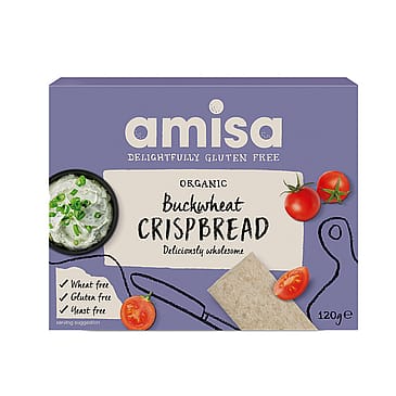 Biogan Knækbrød Boghvede glutenfri Ø 120 g