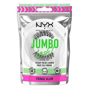 NYX PROFESSIONAL MAKEUP Jumbo Lash! Vegan False Lashes Fringe Glam Fringe Glam