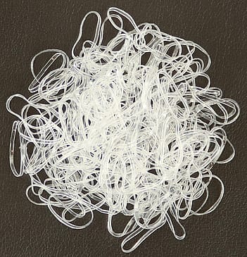 Senze Silikone elastikker Klar