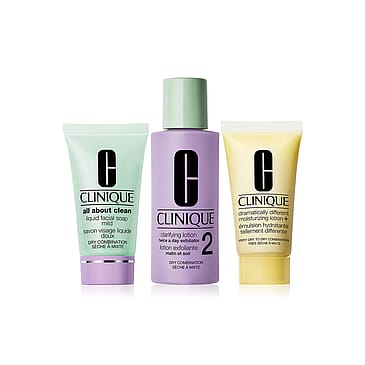 Clinique 3 Step Skin Type 3 Gift Box 3 Step Skin Type 2 Set