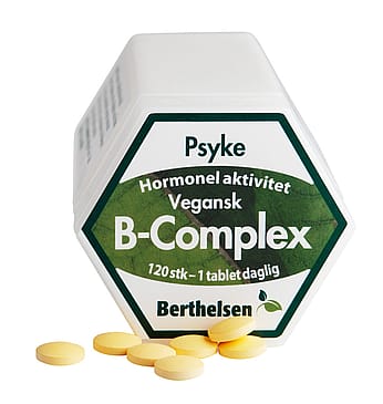 Vegetabilsk B-Complex Berthelsen 120 tab 120 tabl.