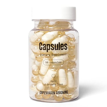Copenhagen Grooming Hair Capsules 50 days - Kosttilskud til hår 50 kaps.