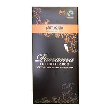 Naturata Fairtrade Chokolade Bitter 80% Ø 100 g