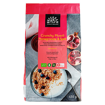 Urtekram Mysli med Granatæble & Spelt Ø 450 g