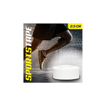 Jasper SportsTape 2,5 cm (10 meter) Hvid