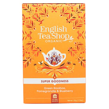 English Tea Shop Green Rooibos, Pomegranate Ø 20 breve