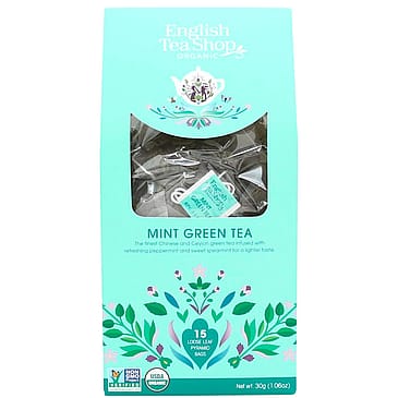 English Tea Shop Mint Green Tea Ø 15 stk.
