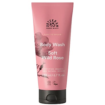 Urtekram Body Wash Soft Wild Rose 200 ml