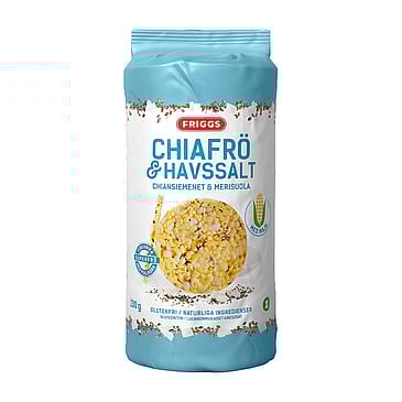 Friggs Chiafrø og Havsalt 130 g