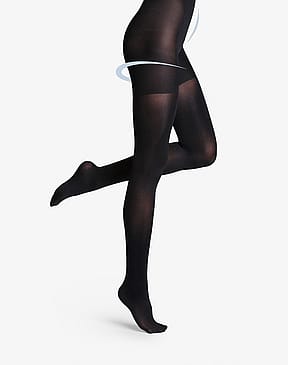 Matas Striber Mikrofiber Strømpebukser m. Shapeeffekt Sort S/M