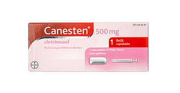 Canesten Vaginaltabletter 500 mg 1 stk.