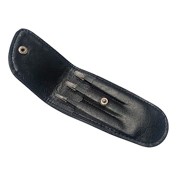 Njord Eyebrow Tweezer Sæt Sort