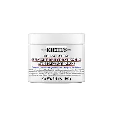 Kiehl’s Ultra Facial Overnight Rehydrating Mask with 10.5% Squalane 100 ml