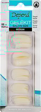 Depend Refill Nail Tips Medium Square