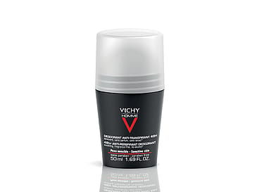 Vichy Homme Antiperspirant Deodorant Roll-On 48H Fragrance-Free 50 ml