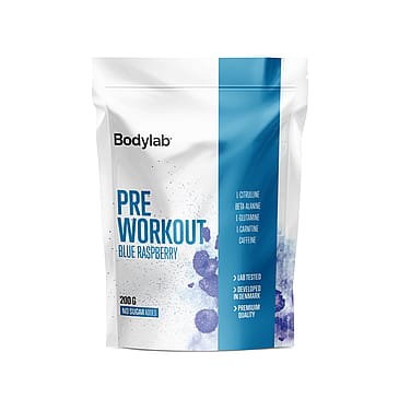 Bodylab Preworkout Blue Raspberry 200 g
