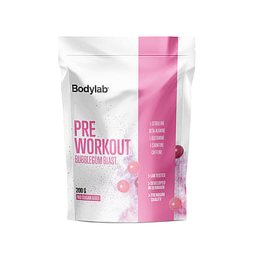 Bodylab Preworkout Bubblegum Blast 200 g