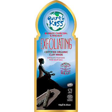 Earth Kiss Bamboo Charcoal & Walnut Exfoliating Mask