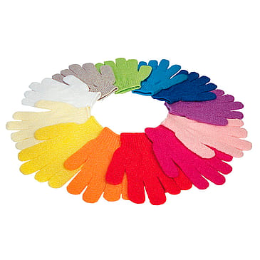 Croll & Denecke Peelinghandske Assorterede farver 2 stk.