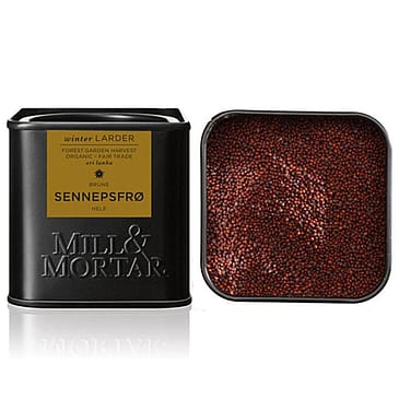 Mill & Mortar Sennepsfrø Hele Brune Ø 50 g