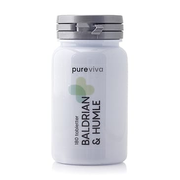Pureviva Baldrian & Humle 180 tabl.