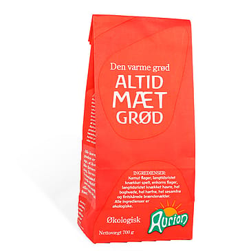 Aurion Den Varme Grød Altid Mæt Grød Ø 700 g