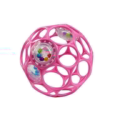 Oball Rattle Pink 0 mdr