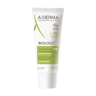 A-DERMA Biology Hydrating Rich Face Cream 40 ml