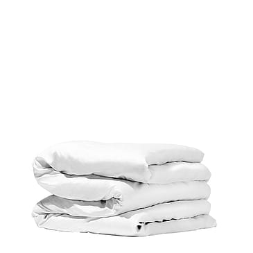 Hairlust Silky Bamboo Duvet Cover Pearl White 150 x 210 cm