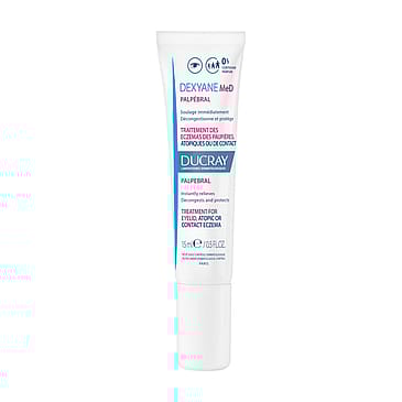 Ducray Dexyane MeD Palpebral Eyelid Eczema Treatment Cream 15 ml