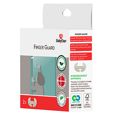 BabyDan Finger Guard Transparent 2 stk.