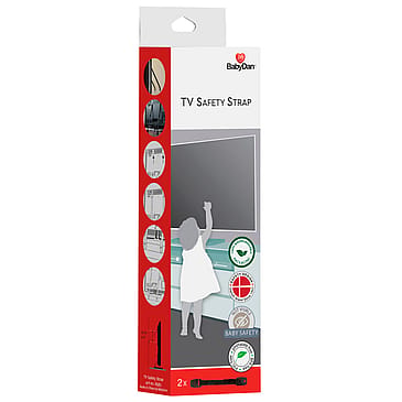 BabyDan TV Safety Strap 2 stk.