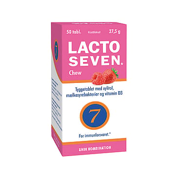 Vitabalans Oy LACTO SEVEN Chew 50 stk