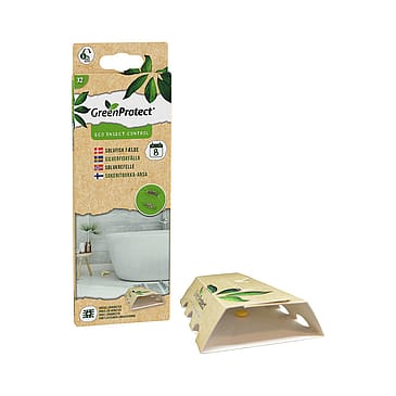 GreenProtect sølvfisk-/skægkræ fælde. 2 stk