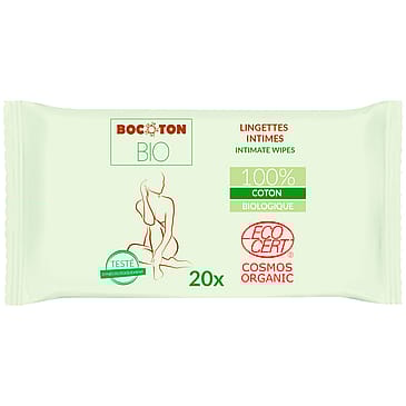 Bocoton Intimate Wipes Ø 20 stk.