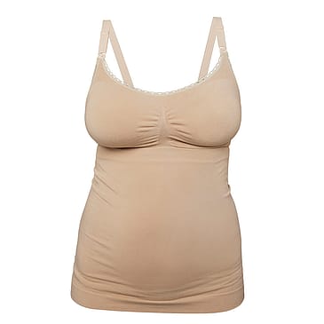 momkind Nursing Tank Top Sand L/XL